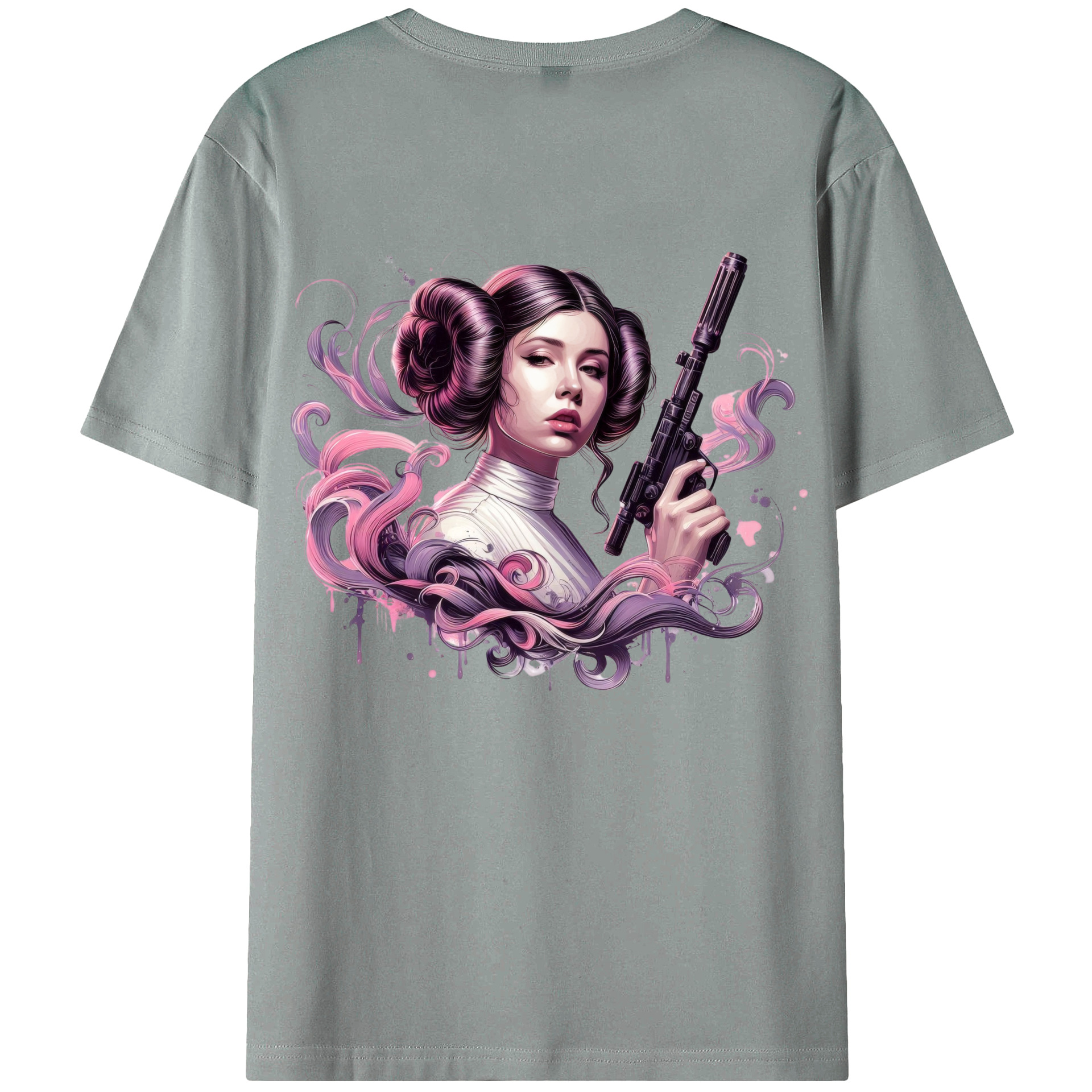 （画像用） スター・ウォーズ Star Wars 綿100％ メンズ半袖Tシャツ（バックプリント） 通気性